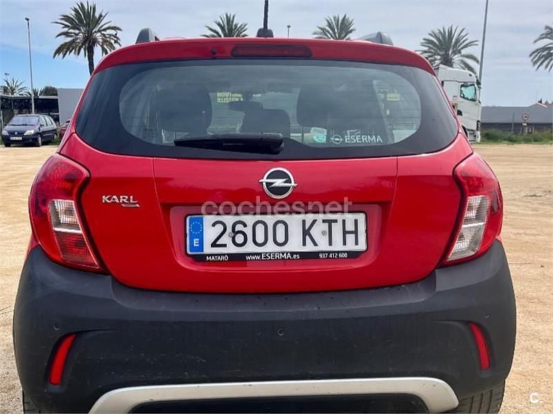 Usado Opel Karl Rocks 73 CV (53 kW) 2019 Rojo Utilitario