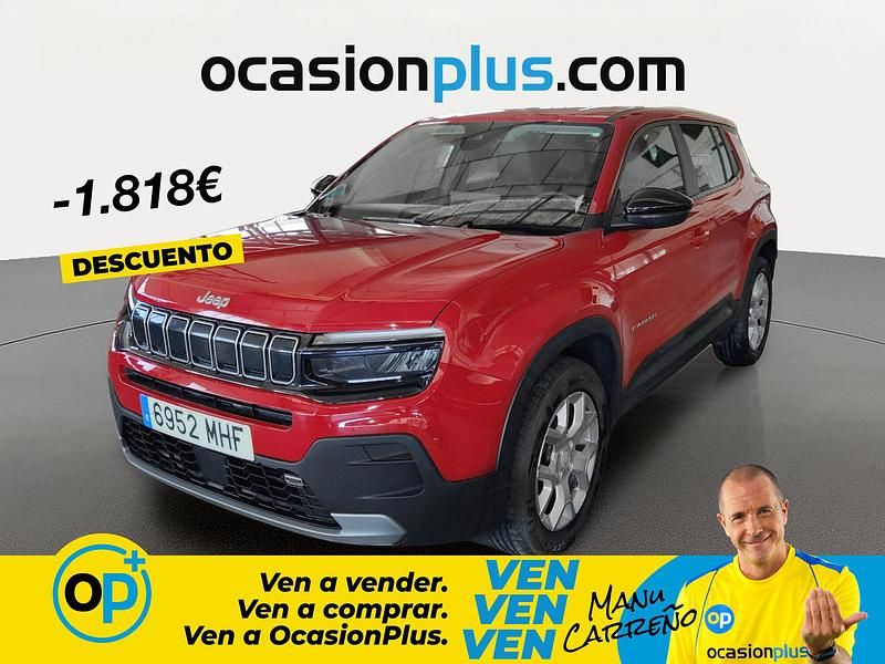Usado Jeep Avenger Altitude 100 HP (73 kW) 2023 Vermelho SUV