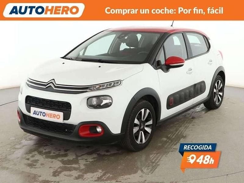 Blanco Usado 2018 Citroën C3 Feel Utilitario | 7199 € (Buen precio) - Imagen 1/3