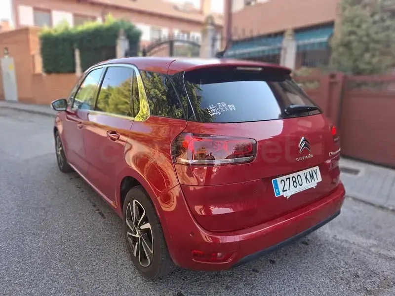 Usado Citroën C4 Picasso Feel 130 CV (95 kW) 2018 Granate Monovolumen