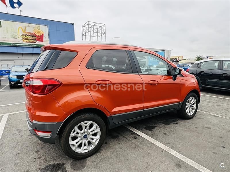 Usado Ford Ecosport Titanium 125 CV (91 kW) 2018 Naranja SUV