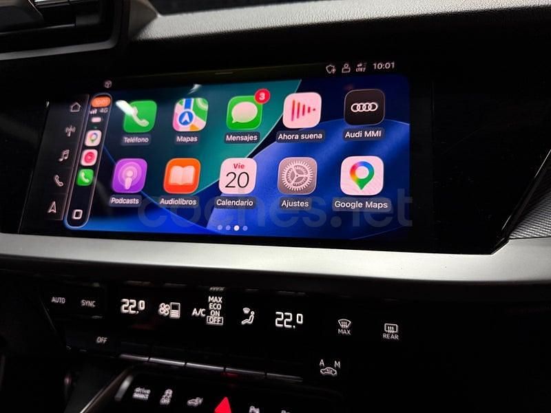 Usado Audi A3 Competition 245 CV (180 kW) 2021 Negro Berlina