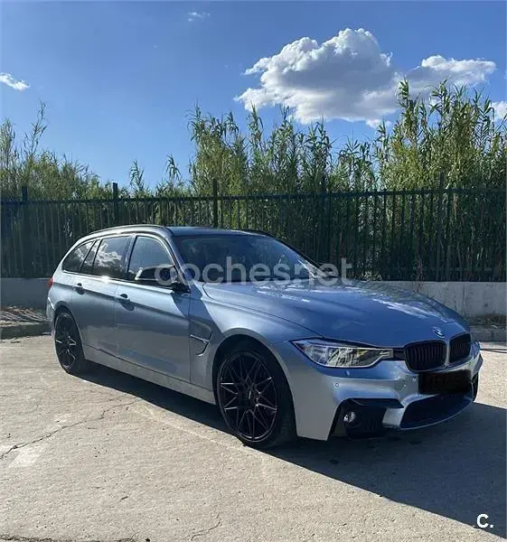 Usado BMW 320 Comfort Edition 184 CV (135 kW) 2014 Azul Familiar