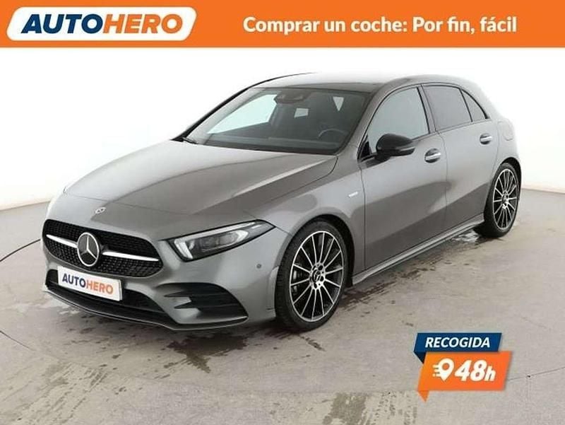Usado Mercedes A220 AMG line 150 CV (110 kW) 2022 Gris Berlina