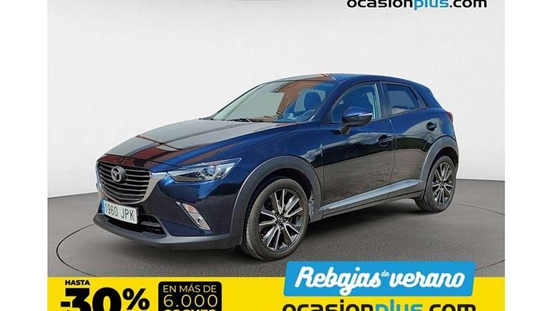 Azul Usado 2016 Mazda CX-3 Luxury SUV | 13.390 € (Precio justo) - Imagen 1/4