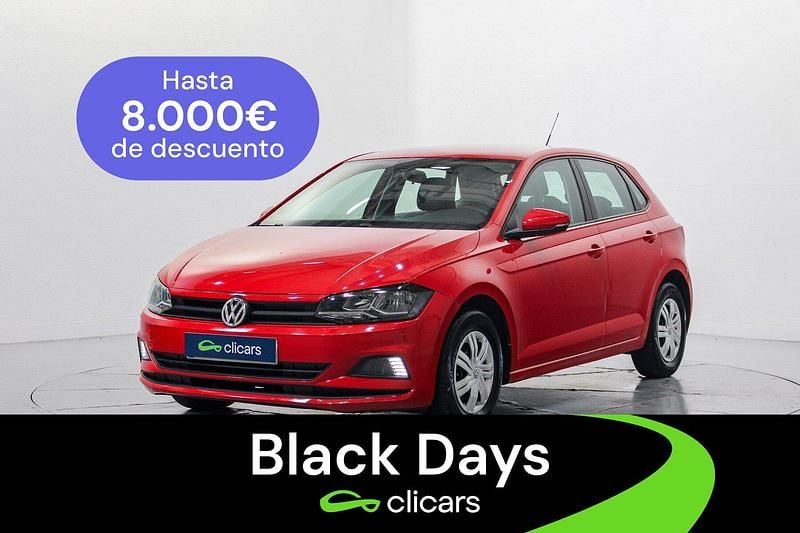 Rojo Usado 2018 VW Polo Edition Berlina | 9990 € (Precio justo) - Imagen 1/4