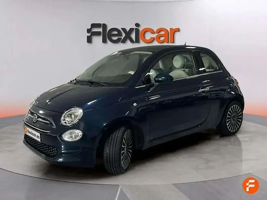 Usado Fiat 500 Pop 69 CV (50 kW) 2018 Azul Utilitario