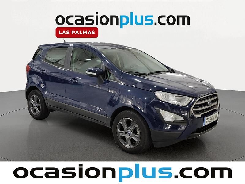 Usado Ford Ecosport Trend 100 CV (73 kW) 2021 Azul SUV