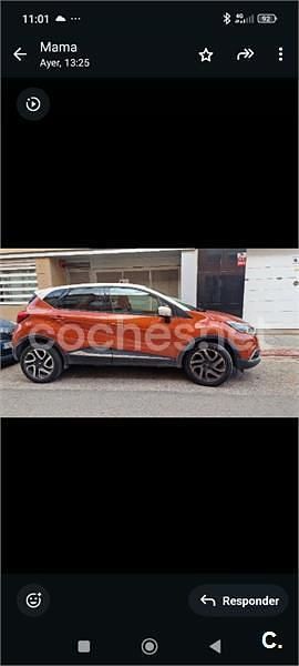 Usado Renault Captur Zen 90 CV (66 kW) 2015 Naranja SUV