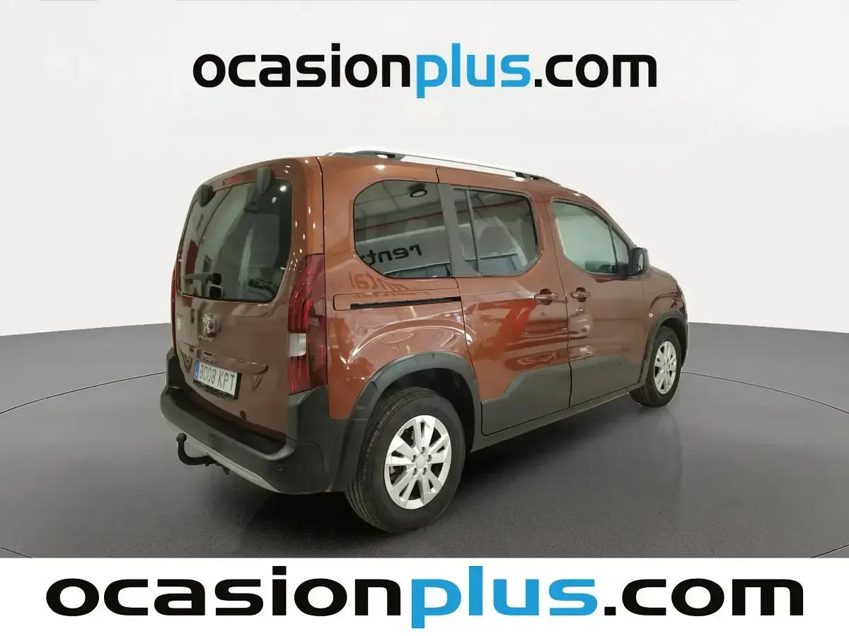 Usado Peugeot Rifter Allure 130 CV (95 kW) 2018 Marrón Monovolumen