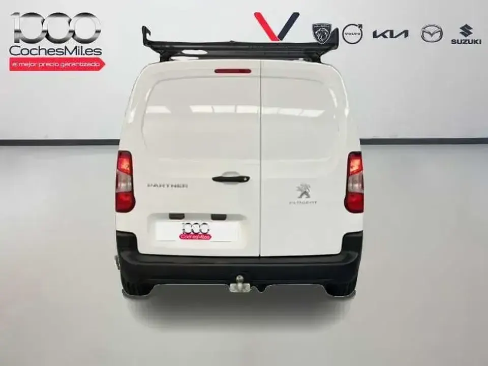 Usado Peugeot Partner 98 CV (72 kW) 2022 Blanco Monovolumen