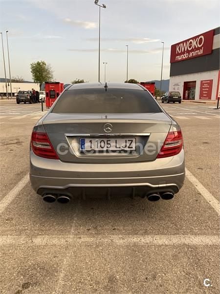 Usado Mercedes C250 204 CV (150 kW) 2012 Gris / plata Coupe