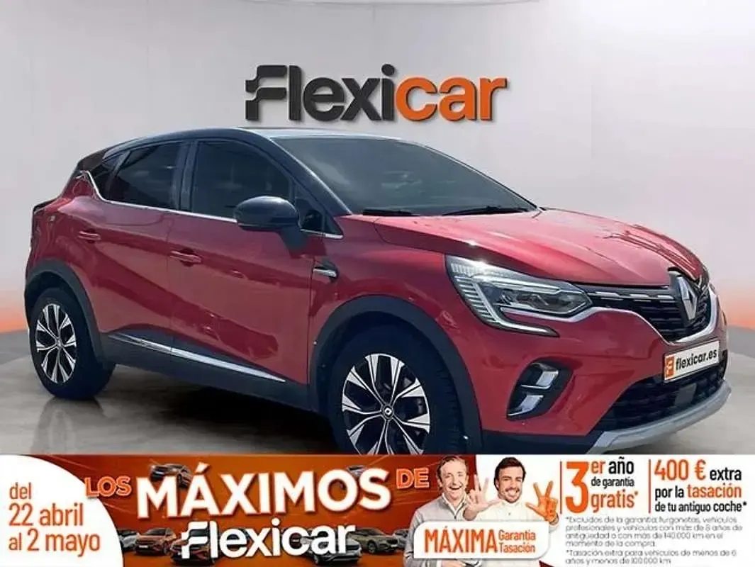 Usado Renault Captur Techno 140 HP (102 kW) 2023 Vermelho SUV