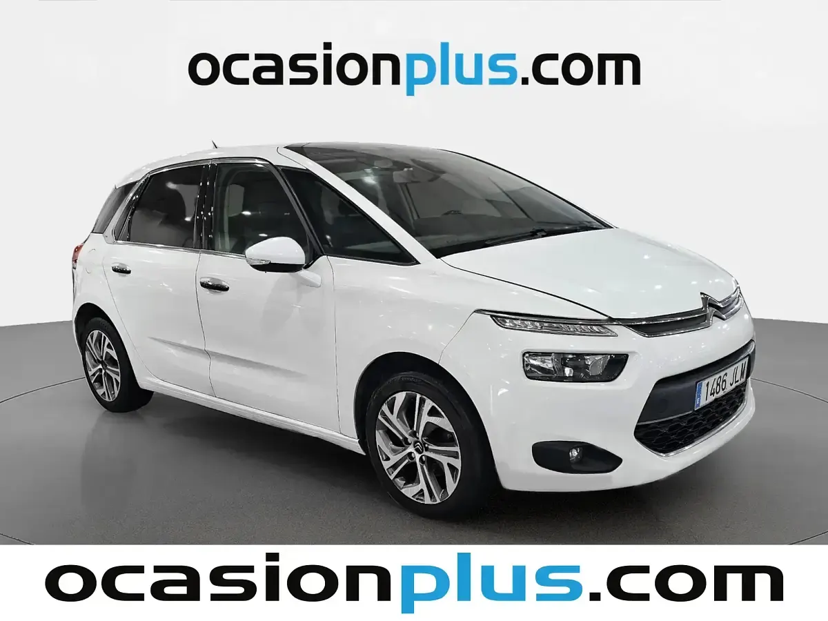 Usado Citroën C4 Feel 120 CV (88 kW) 2016 Blanco Monovolumen