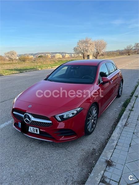 Usado Mercedes A200 136 CV (100 kW) 2019 Rojo Berlina