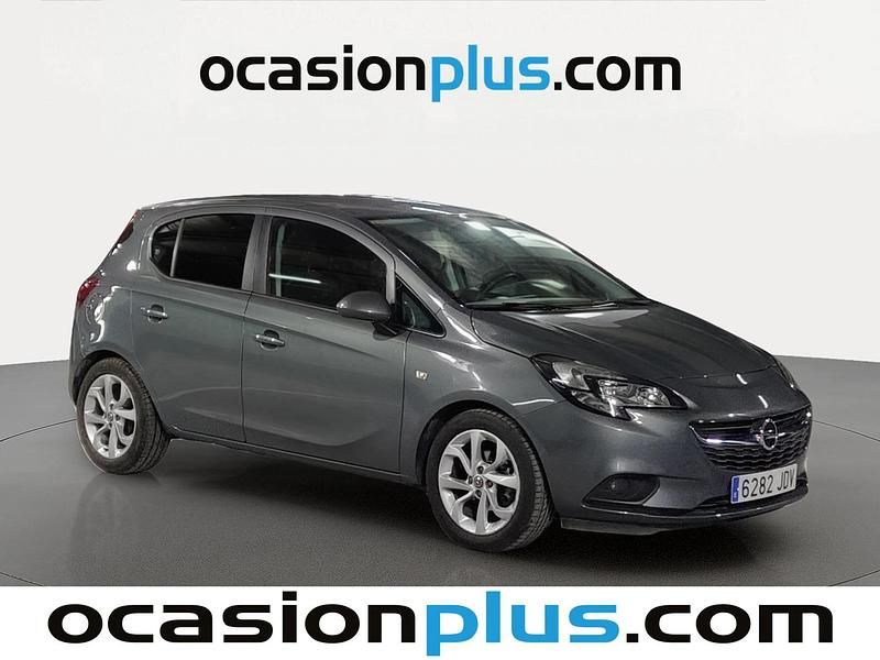Usado Opel Corsa Selective 90 CV (66 kW) 2015 Gris Utilitario