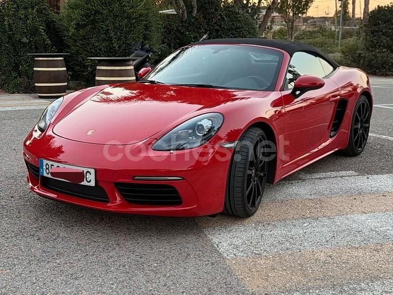 Rojo Usado 2017 Porsche 718 Boxster Descapotable | 59.499 € (Precio justo) - Imagen 1/4