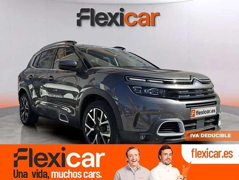 Gris Usado 2021 Citroën C5 Aircross Shine SUV | 18.890 € (Buen precio) - Imagen 1/4