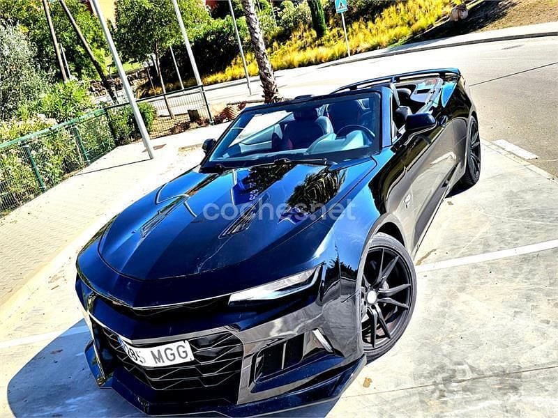Negro Usado 2015 Chevrolet Camaro Descapotable | 49.000 € (Caro) - Imagen 1/4