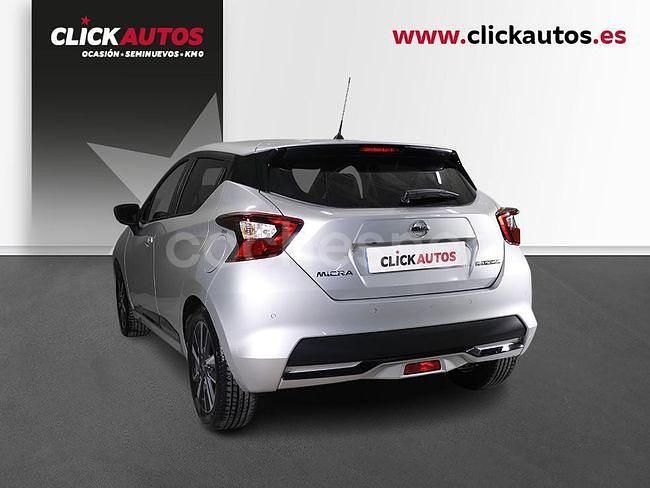 Usado Nissan Micra 92 CV (67 kW) 2022 Plateado Berlina