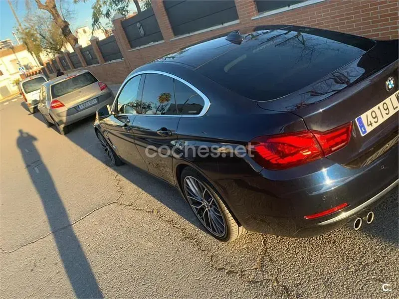 Usado BMW 420 190 CV (139 kW) 2016 Azul Coupe