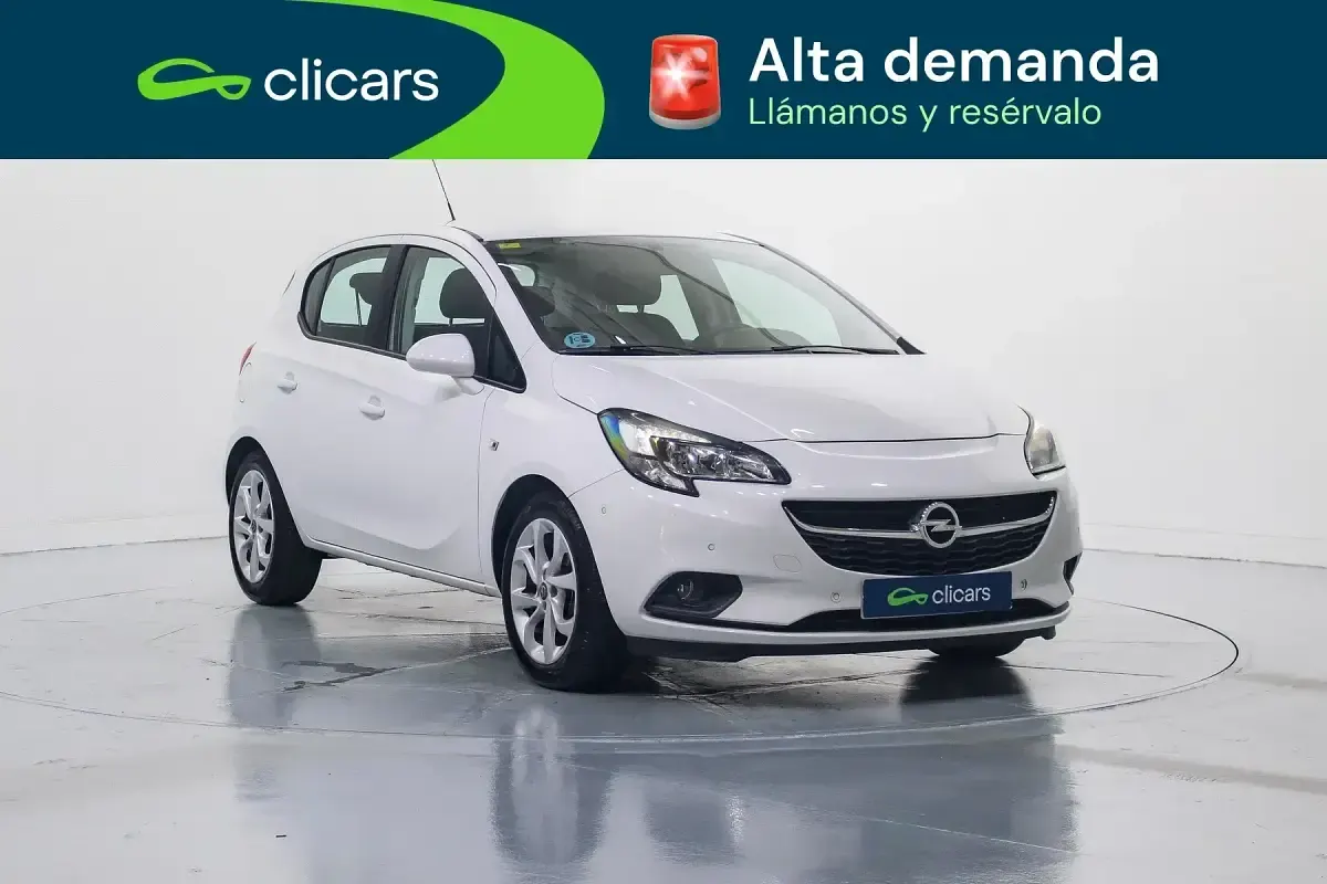 Usado Opel Corsa Selective 90 CV (66 kW) 2015 Blanco Utilitario