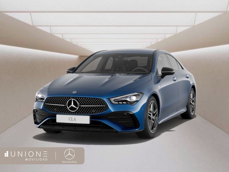 Azul Nuevo 2025 Mercedes CLA250e Berlina | 49.982 € - Imagen 1/4