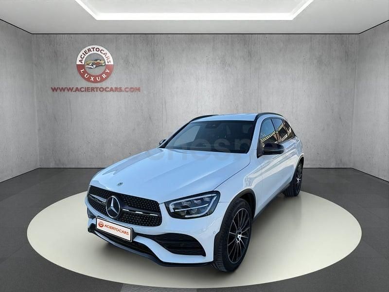Usado Mercedes GLC220 194 CV (142 kW) 2022 Blanco SUV