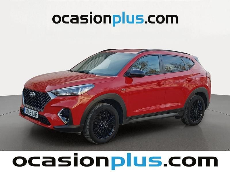 Usado Hyundai Tucson N Line 132 CV (97 kW) 2020 Rojo SUV