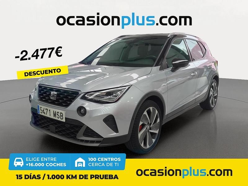 Gris / plata Usado 2024 Seat Arona FR SUV | 22.300 € (Precio justo) - Imagen 1/4