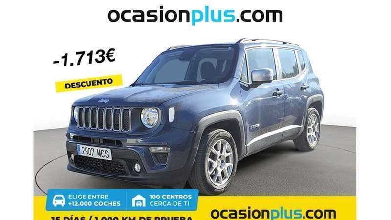 Azul Usado 2022 Jeep Renegade Limited SUV | 17.137 € (Precio justo) - Imagen 1/4