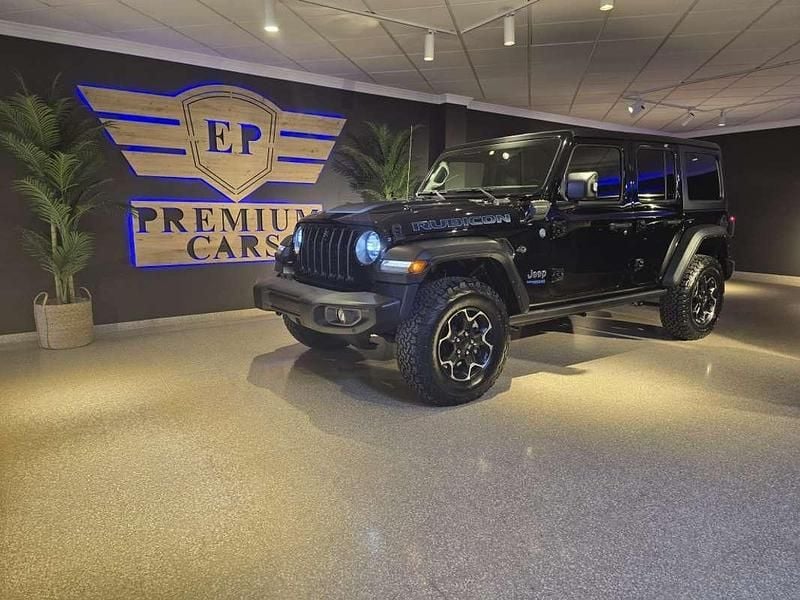 Negro Usado 2021 Jeep Wrangler Unlimited Rubicon SUV | 51.800 € (Buen precio) - Imagen 1/4
