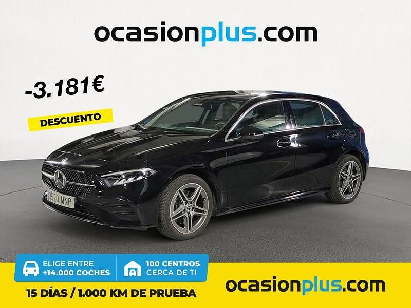 Negro Usado 2024 Mercedes A160 Berlina | 33.250 € (Precio justo) - Imagen 1/4