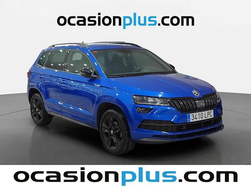 Usado Skoda Karoq SportLine 150 CV (110 kW) 2021 Azul SUV
