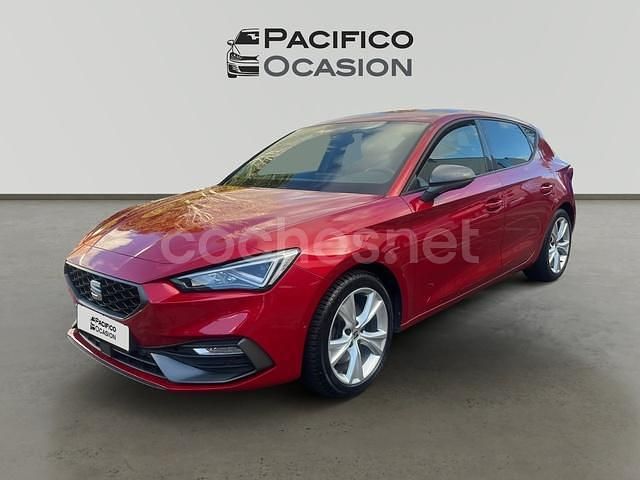 Usado Seat Leon FR 150 CV (110 kW) 2021 Rojo Berlina