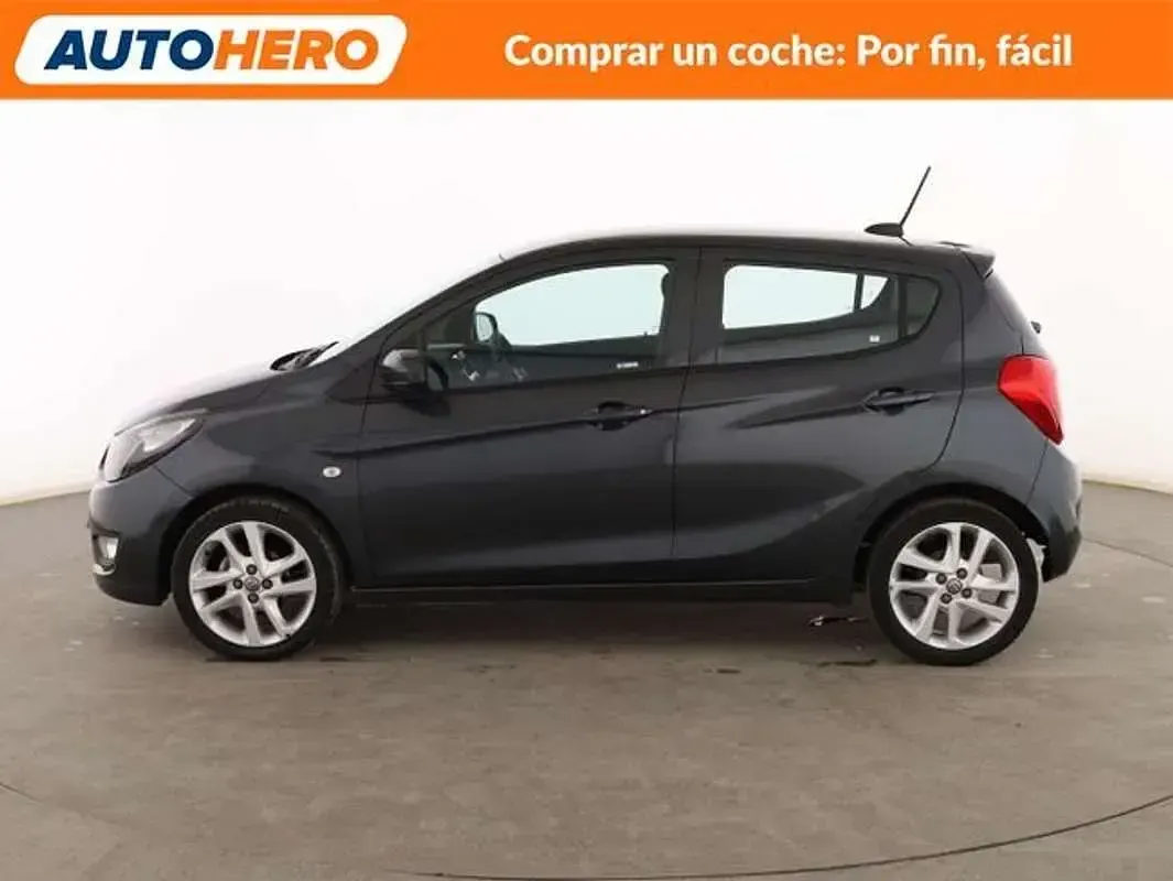 Usado Opel Karl Selective 75 CV (55 kW) 2017 Gris Utilitario
