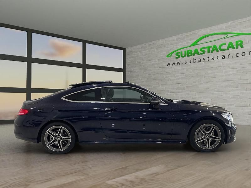 Usado Mercedes C200 183 CV (134 kW) 2021 Azul Coupe