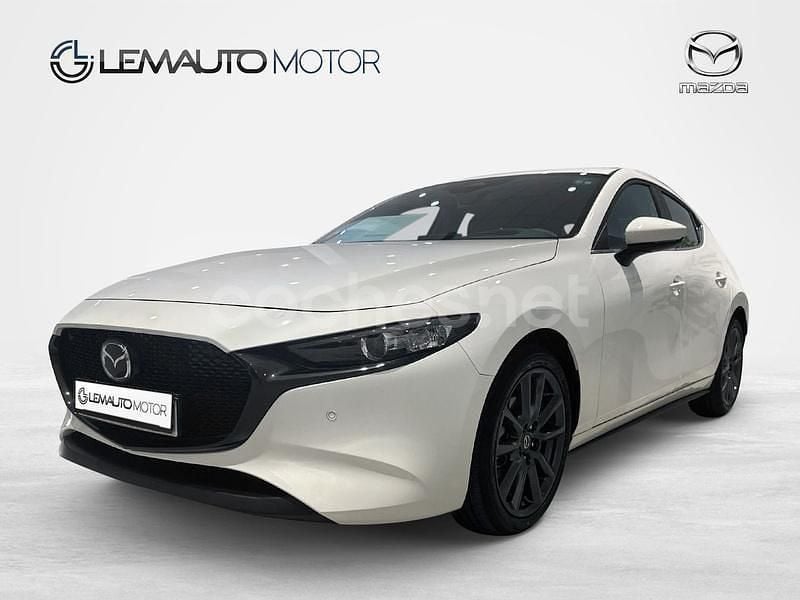 Blanco Nuevo 2025 Mazda 3 Center-Line Berlina | 29.300 € (Precio justo) - Imagen 1/4