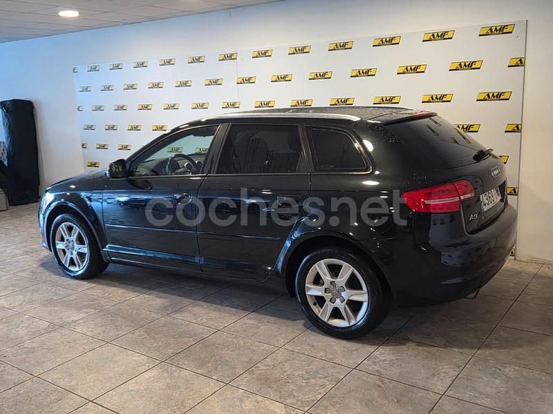 Usado Audi A3 Ambition 105 CV (77 kW) 2010 Negro Berlina