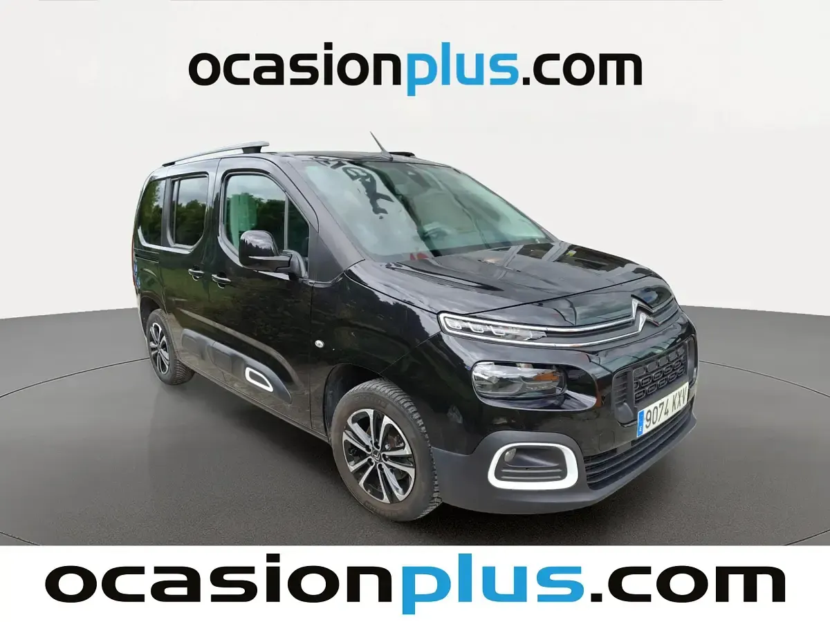 Usado Citroën Berlingo Shine 102 CV (75 kW) 2019 Negro Monovolumen