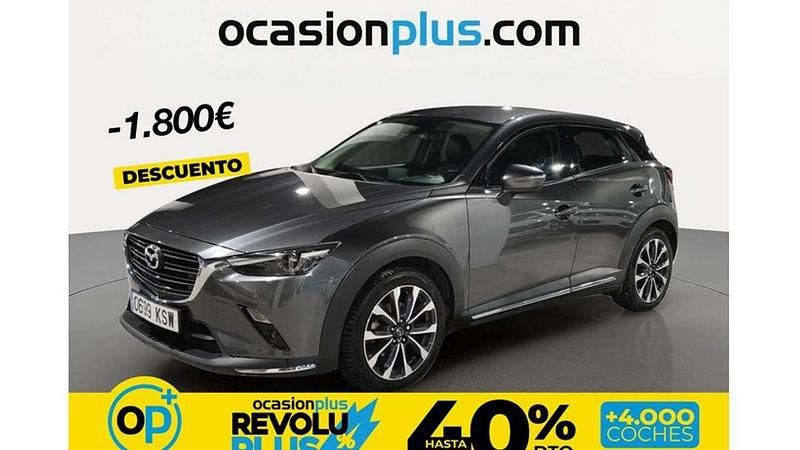 Usado Mazda CX-3 121 CV (88 kW) 2019 Gris SUV