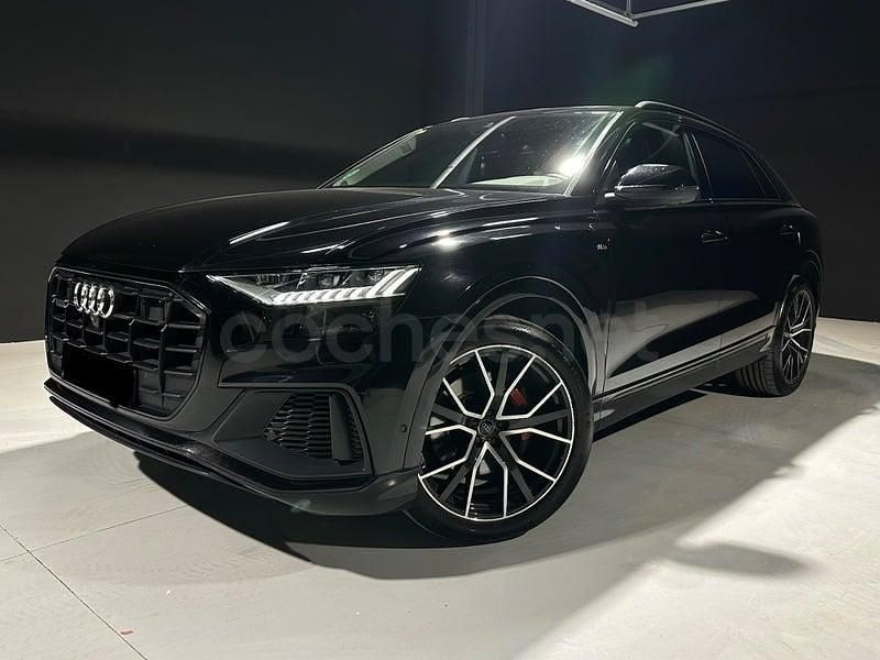 Usado Audi Q8 S-Line 286 CV (210 kW) 2018 Negro SUV