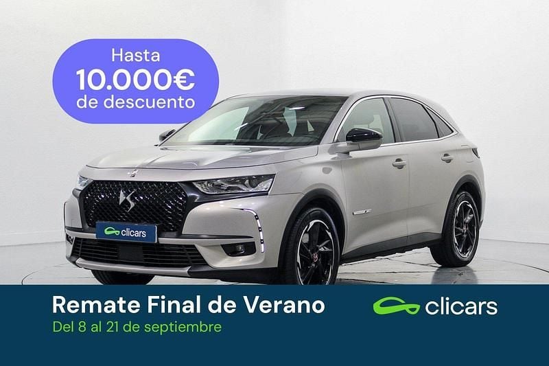Gris Usado 2021 DS Automobiles DS7 Crossback Performance SUV | 23.490 € (Precio justo) - Imagen 1/4