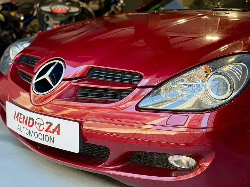 Usado Mercedes SLK280 231 CV (169 kW) 2008 Granate Descapotable