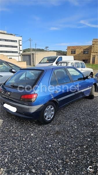 Azul Usado 1997 Peugeot 306 Style Berlina | 1000 € (Precio justo) - Imagen 1/4