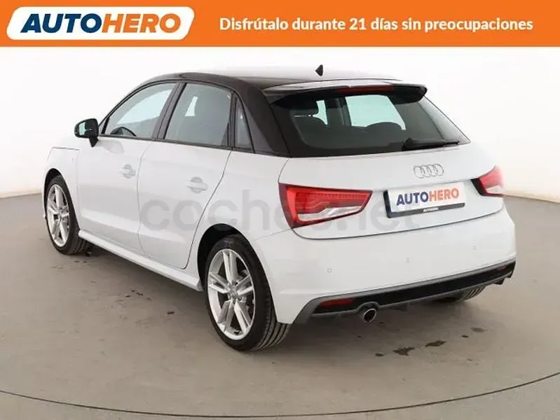 Usado Audi A1 Sportback Attraction 116 CV (85 kW) 2018 Blanco Utilitario