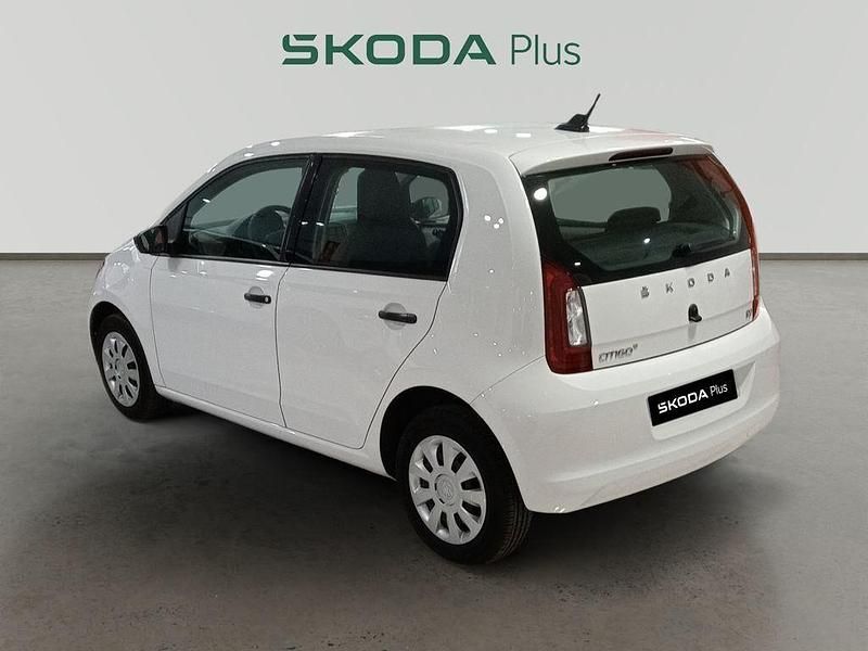 Usado Skoda Citigo-e IV Ambition 61 kW (83 CV) 2020 Blanco Utilitario