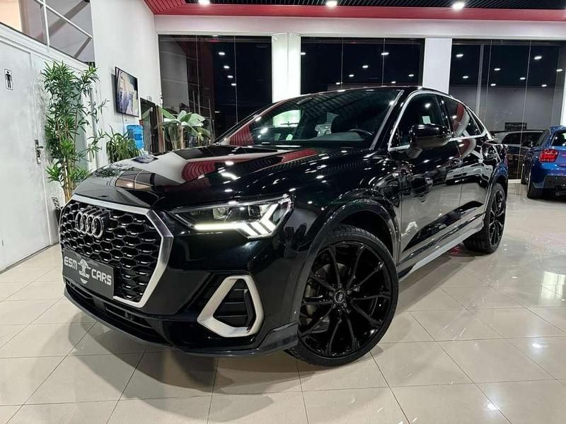 Usado Audi Q3 S-Line 150 CV (110 kW) 2020 Negro SUV