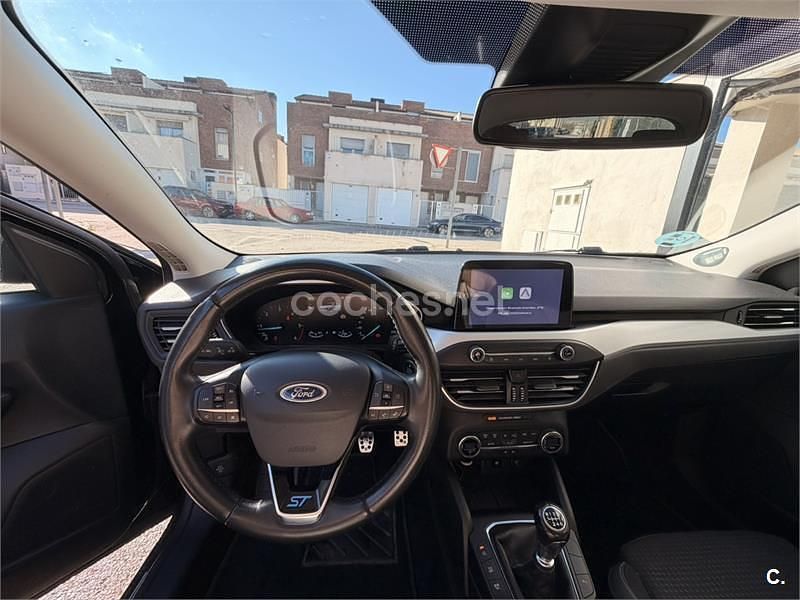Brugt Ford Focus ST-Line 120 HK (88 kW) 2019 Sort Sedan