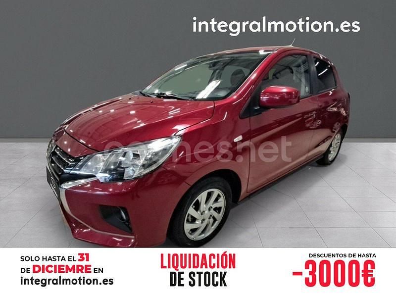 Rojo Usado 2024 Mitsubishi Space Star Motion Berlina | 13.500 € (Precio justo) - Imagen 1/4